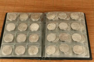 Tibet - Silver Iron 120 Piece Last Qing Dynasty Statue Ornament Bar Coin