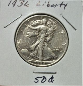 1936 S Liberty Half Dollar
