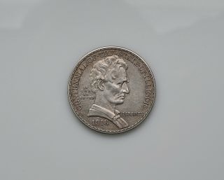 1918 Lincoln Illinois Commemorative Silver Half Dollar Au Details Wizzed Noresv
