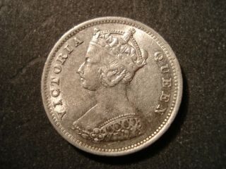 1899 Hong Kong 10 Cents