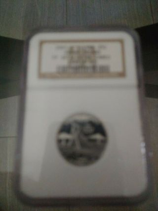 2001 - S Ngc Pf69 Ultra Cameo Rhode Island Silver Quarter