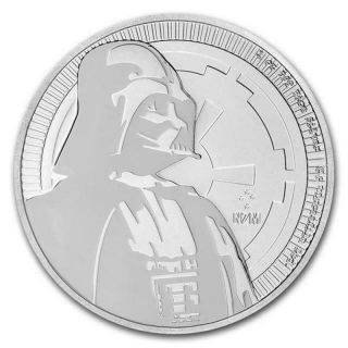 Niue - 2017 Silver Star Wars Darth Vader 1oz.  999 Silver Coin