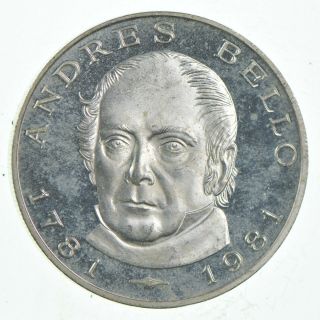 World Coin - 1980 Venezuela 100 Bolívares - 26.  9g - World Silver Coin 405