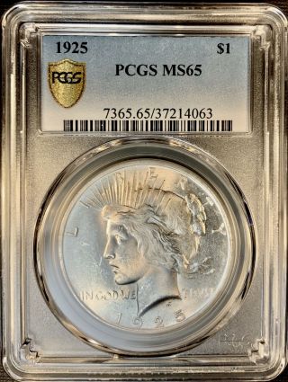 1925 P Peace Dollar - PCGS MS65 2