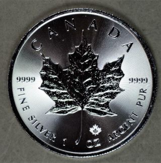 Canada 2017 5 Dollars Maple Leaf 1 Ounce Silver Coin