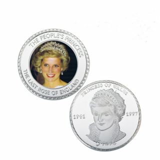 Commemorative Souvenir Coin Princess Diana 20th Anniversary Gift Coin