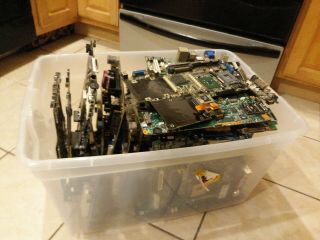 25 Lb Motherboards Computer Boards Scrap Gold Recovery Laptop And Desktop
