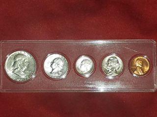 1952 - D Silver Set Of U.  S.  Coins Brilliant Uncirculated Choice / Gem