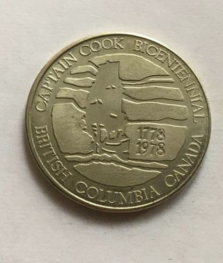 British Columbia Dollar 1978 Unc