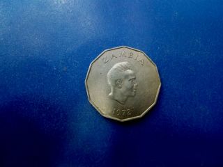 Zambia Coin 50 Ngwee 1972 T1887