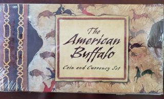 2001 American Buffalo Coin And Currency Set In