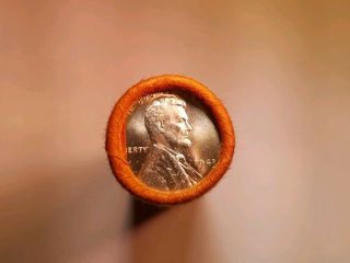1943 P Lincoln Wheat Steel Cent Penny Bank Wrapped Ch Bu Unc Roll Obw