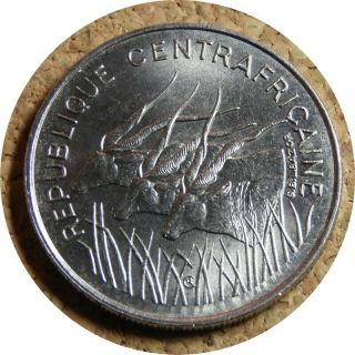 Elf Central African Republic 100 Francs 1971
