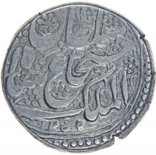Afghanistan Durrani Shah Shuja 1839 - 1842 Ar Rupee Kabul Ah1255 Km - 484.  1