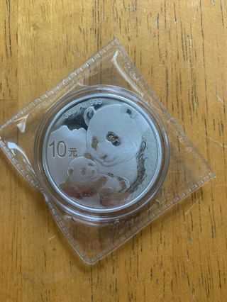 2019 Silver Panda 1oz Coin China Chinese 1 Ounce