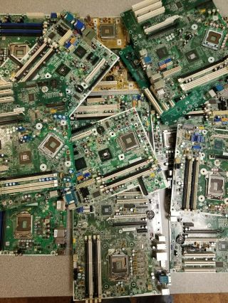 20 Lb Motherboards Computer Boards Scrap Gold Recovery