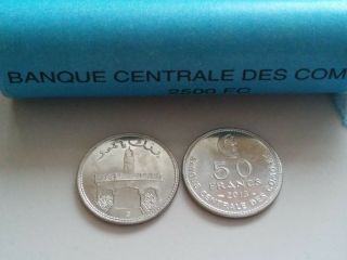 Comores Comoros 50 Francs 2013 Price For One Coin Unc