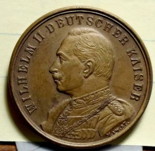 World War I Medal - 1914 German Military Campaigns Against France And Russia