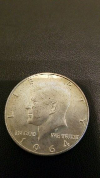 1964 - D Kennedy Half Dollar - Circulated Coin
