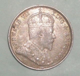 1903 Hong Kong 5 Cent UNC 2