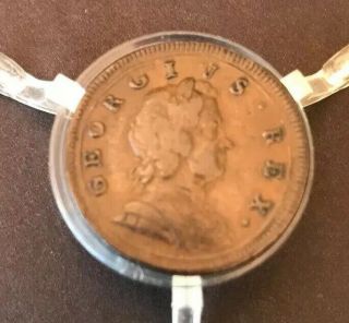 1719 Great Britain 1/2 Penny " George I "