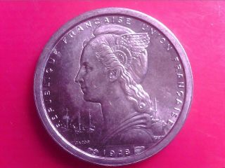 Cameroon 1 Franc 1948 Coin Aug22