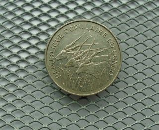 Congo 100 francs 1971 2