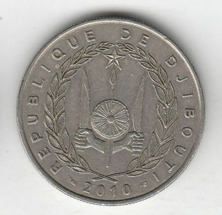 Djibouti 50 Francs 2010 Camels 195e By Coinmountain