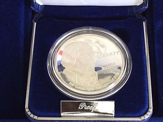 1993 Bill Of Rights Us Commemorative Silver Dollar In With