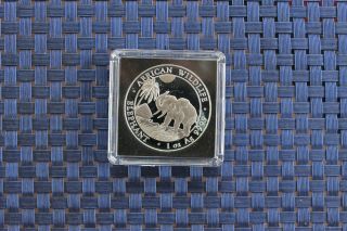 2017 Somali Silver Elephant Coin