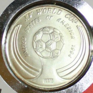 Lao 50 Kip 1991 Worldcup Football 1994 Silver Cover Stamp Bu