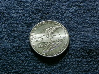 Bill of Rights 1 Troy Ounce.  999 Fine Silver Round ACTUAL SHOWN 2