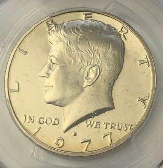1977 S Kennedy Half Dollar.  Pr69dcam.  Pcgs:96815.