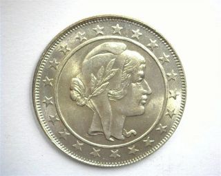 Brazil 1929 Silver 2000 Reis Gem,  Uncirculated