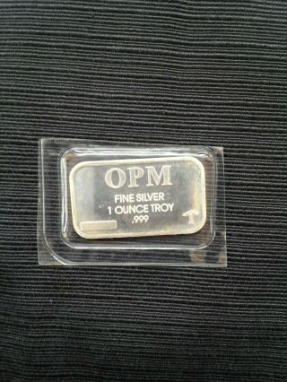 Opm Ohio Precious Metals 1 Oz.  999 Fine Silver Art Bar 2