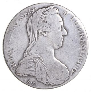 Silver - World Coin - 1780 Austria 1 Thaler - World Silver Coin - 27.  5g 043