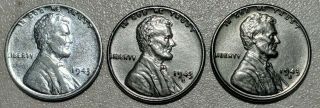 Double Die Set 1943 P D S Steel Lincoln Wheat Penny Error Coins