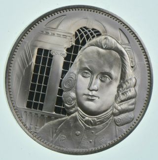 Sterling - Declaration Of Independence Signers.  925 Silver 30.  9g Round 102
