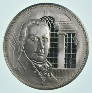 Sterling - Declaration Of Independence Signers.  925 Silver 31.  8g Round 079