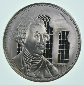 Sterling - Declaration Of Independence Signers.  925 Silver 32.  5g Round 136