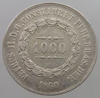 Brazil 1000 Reis 1860 T25 021
