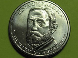 2012 - P Benjamin Harrison Presidential 12 Coin World Reserve Roll Choice Bu
