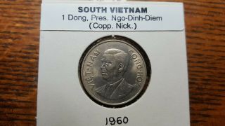 1960 South Vietnam 1 Dong Uncirculated