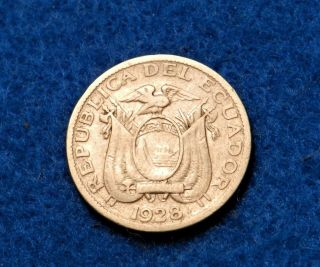 1928 Ecuador 5 Centavos - Neat Old Coin - See Pics^^^