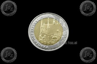 Poland 5 Zlotych 2019 (monuments Of Frombork) Commemor.  Bi - Metallic Coin Unc