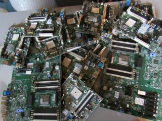 19 Pounds Motherboards Computer Boards Scrap Gold Recovery,  2 big server boards 5