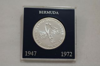 Bermuda 10 Dollars 1972 Silver Cased B20 Cp2