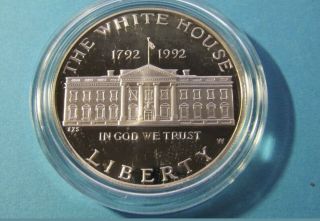 1992 - W White House 200th Anniversary Silver Proof Dollar