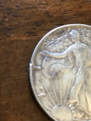 1987 Silver Dollar Coin 1 troy oz AMERICAN EAGLE Walking Liberty.  999 Fine 3