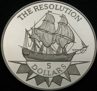 Niue 5 Dollars 1996 Proof - Silver - The Resolution - 431 ¤